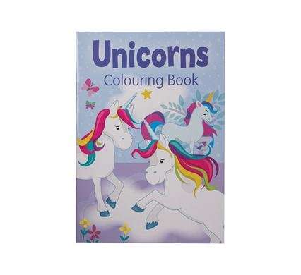 Book colouring unicorns