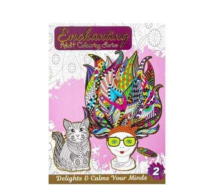 Book colouring enchanting 2