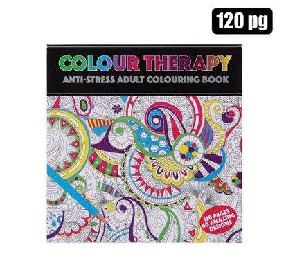 Book colouring therapy 120 page 21x20cm