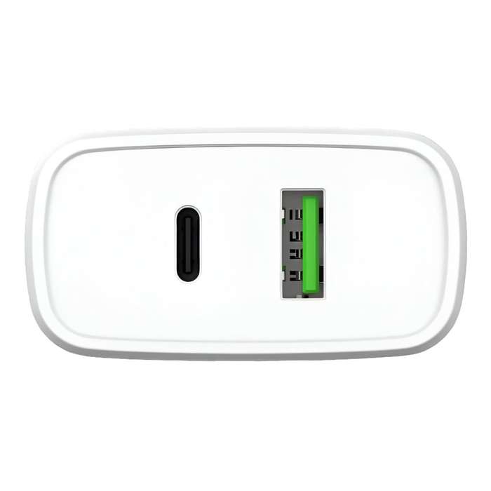 Gizzu Wall Charger 38W Type-C/QC 3 WH