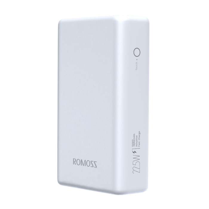 Romoss PAC10 10000mAh 20W Fast Charge Power Bank &#x2013; White