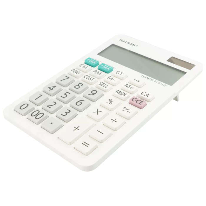Sharp Elsimate EL334WB - 12 Digit desk Calculator