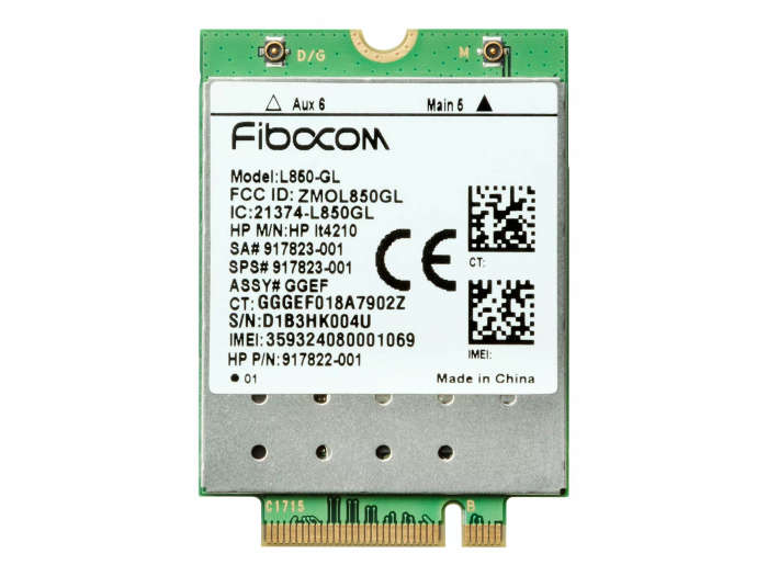 HP XMM 7360 LTE-Advance WWAN M.2 Module