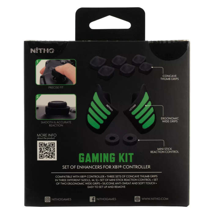 Nitho XB1 Gaming Kit Set of Enhancers For Xbox One controllers