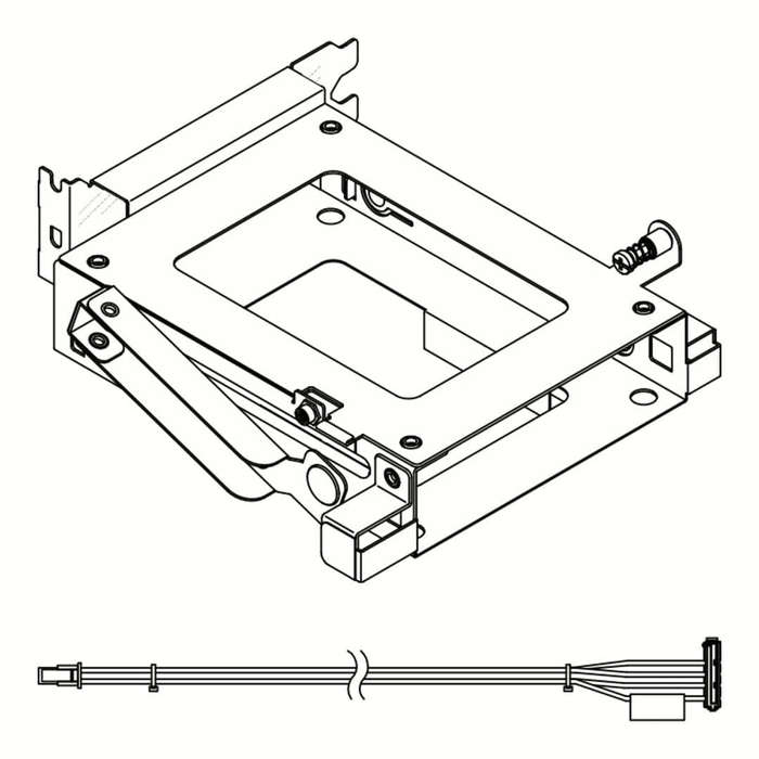 Lenovo ThinkSystem ST50 V3 3rd 3.5-inch HDD Cage Kit