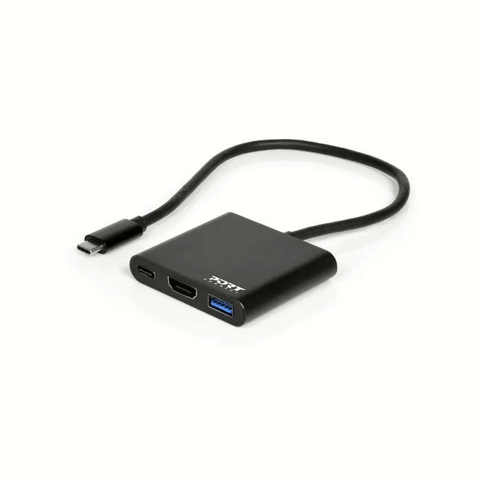 Port Designs 900140 Notebook Dock/Port Replicator Wired USB 3.2 Gen Type-C Black
