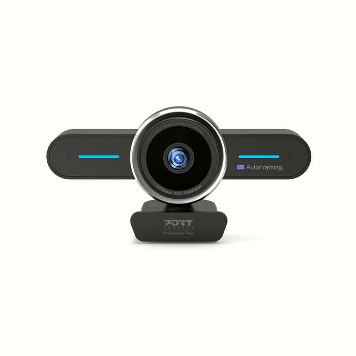 Port Designs 902003 4K Mini Conference Camera With UHD Auto Crop