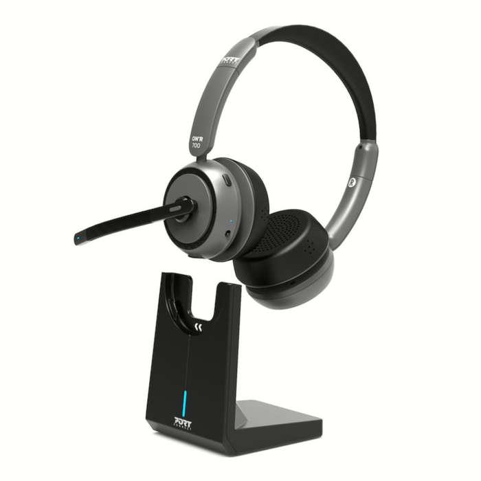 Port Connect ONR 700 Bluetooth Wireless Headset with Noise Cancellation