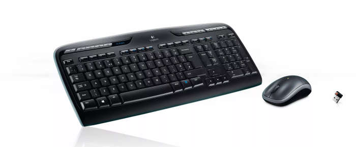 Logitech MK330 Wireless Desktop Keyboard and Mouse Combo
