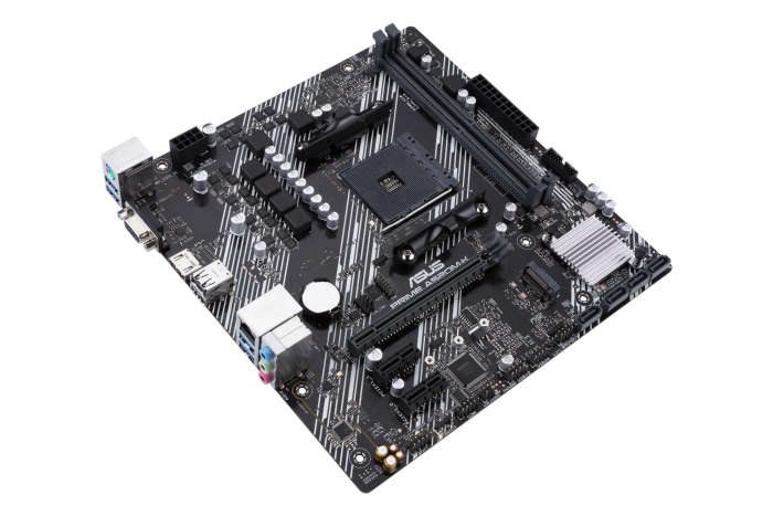 AMD A520 (Ryzen AM4) Micro ATX Motherboard with M.2 Support; 1 Gb Ethernet; HDMI/D-Sub; SATA 6 Gb...