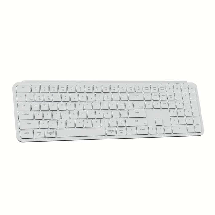 Keychron B6 Pro Ultra-Slim 100% Wireless Keyboard  Ivory White