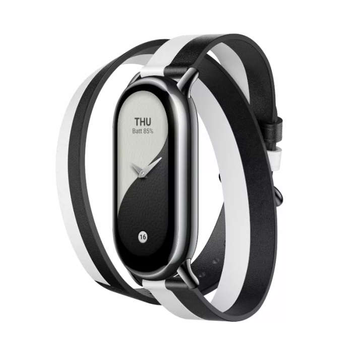 Xiaomi Double Wrap Strap for Smart Band 8 Black White