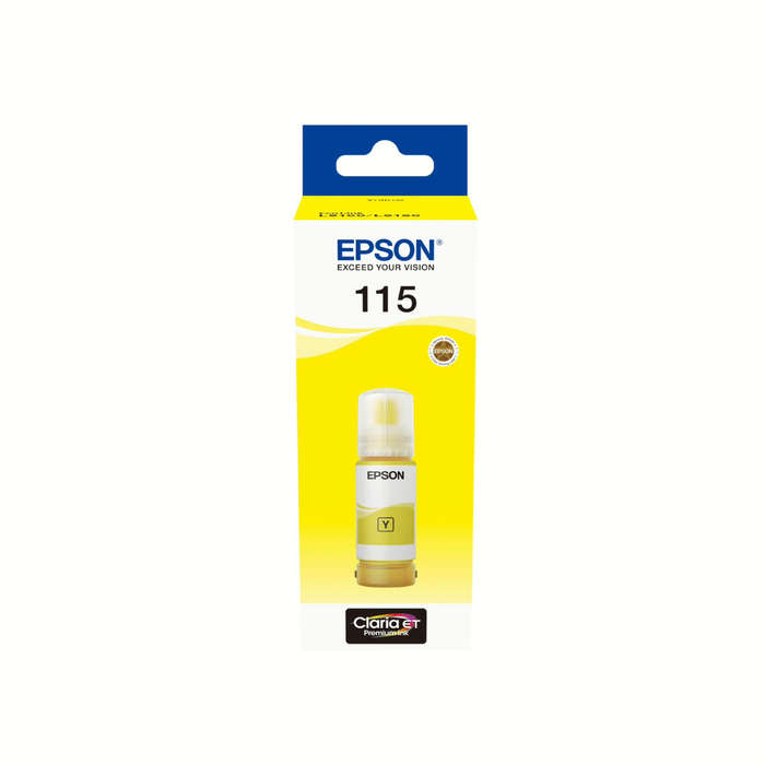 Epson 115 Ink Bottle Yellow EcoTank Original 70ml Single-pack