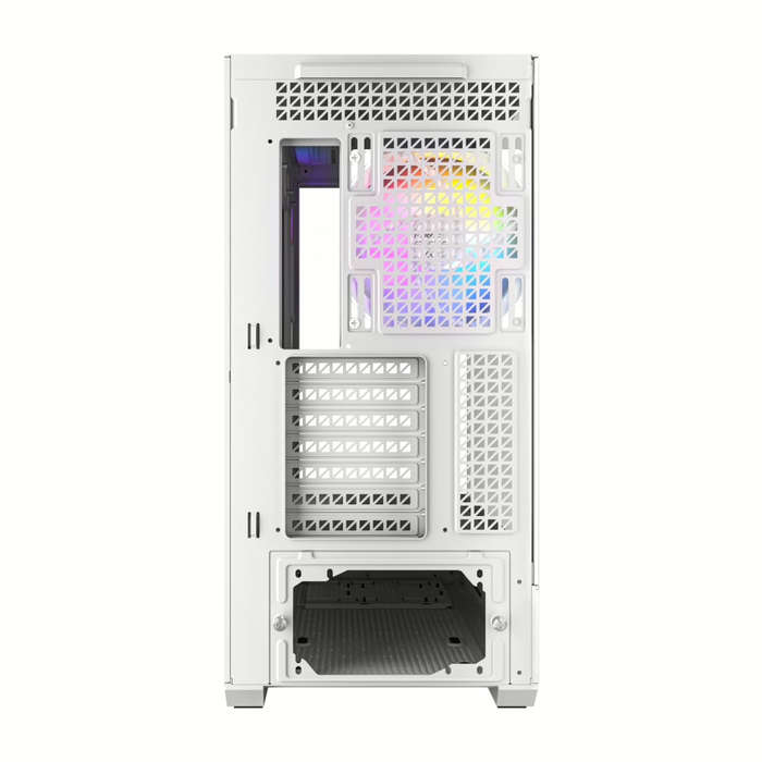 Antec C7 ARGB ATX Mid Tower Gaming Chassis  White