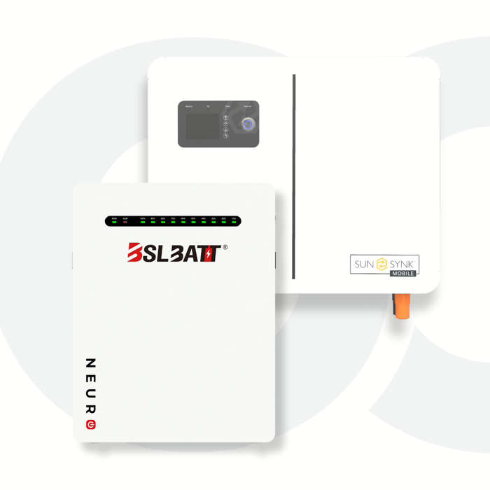 MAD Kit SunSynk 6kW Lynks Inverter + BSL Battery Neuro (5.12kWh)