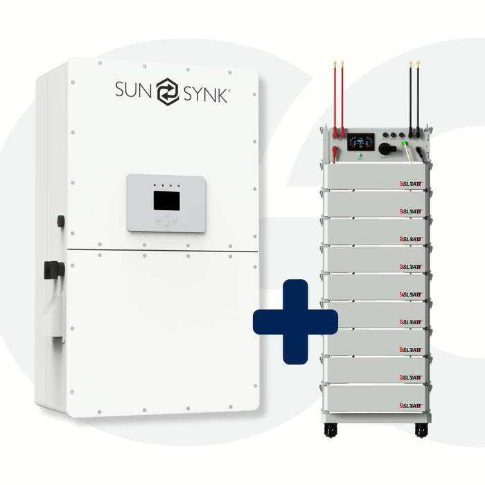 MAD Kit SunSynk Hybrid Inverter 50kW + BSL HV Pack 9 Battery (518,4V/70kWh)(555.66V-453.6V)