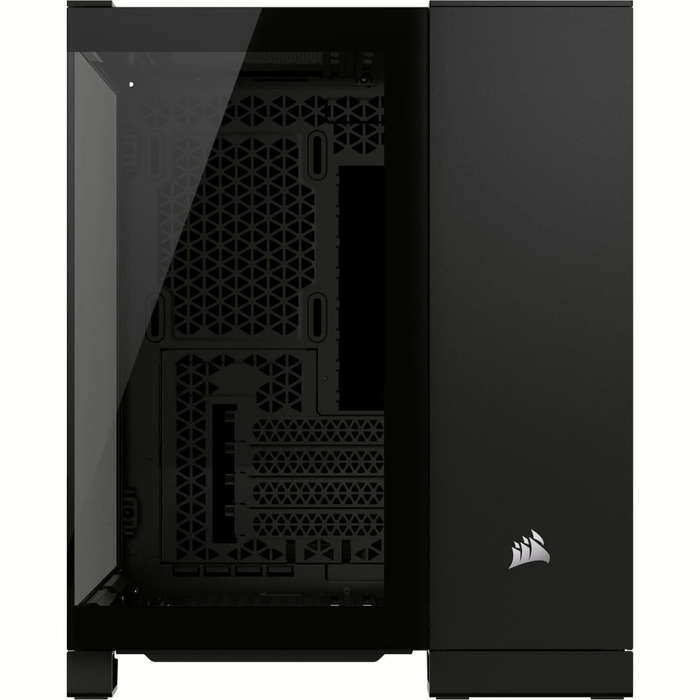 Corsair iCUE Link 2500X RGB Tempered Glass Steel Micro-ATX Mid-Tower Gaming PC Case - Black