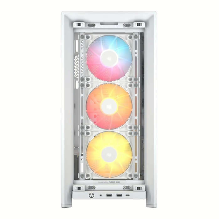 Corsair FRAME 4000D RS ARGB Modular Mid-Tower PC Case White