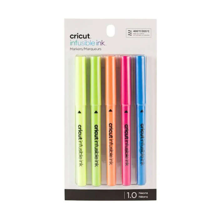 2006258 - Cricut Explore/Maker infusible ink Medium Point Pen Set 5-Pack (Brights); .