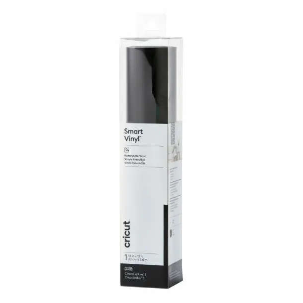 2009051: Cricut Smart Vinyl Removable 33X366Cm 1 Sheet (Black)