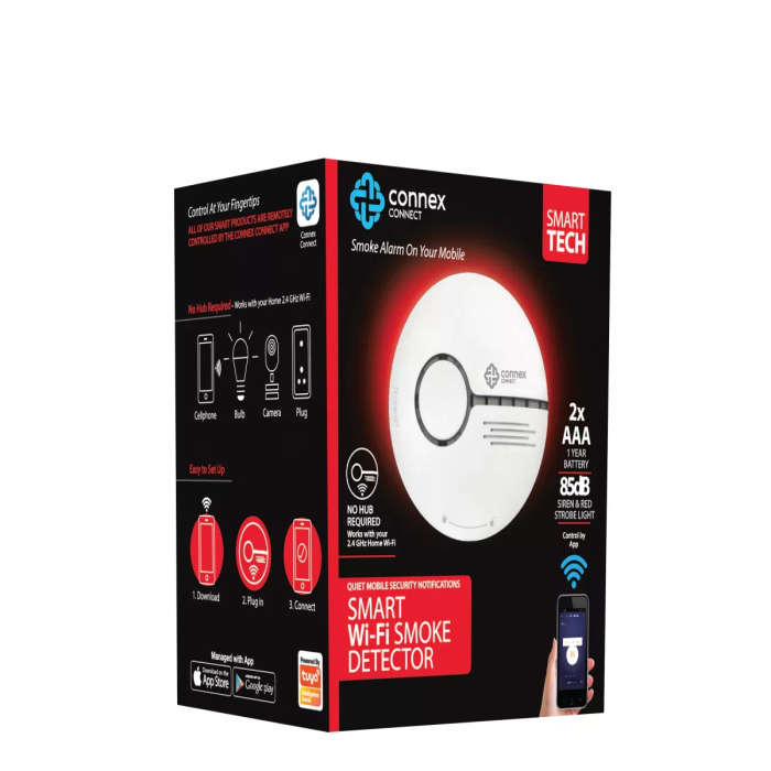 Smart WiFi Smoke Detector Alarm