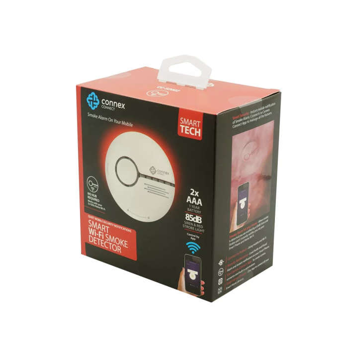 Smart WiFi Smoke Detector Alarm