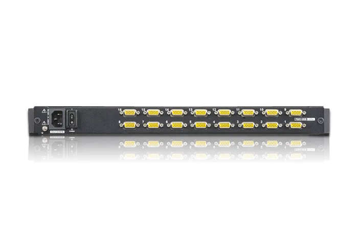 Aten 19-inch 16-port Single Rail LCD KVM Switch