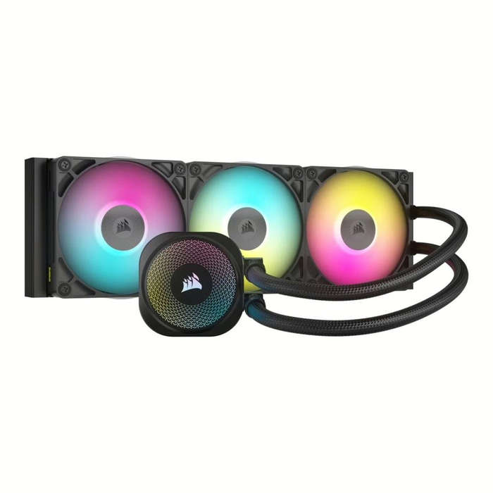 Corsair iCUE LINK TITAN 360 RX RGB AIO 12cm Liquid CPU Cooler Black