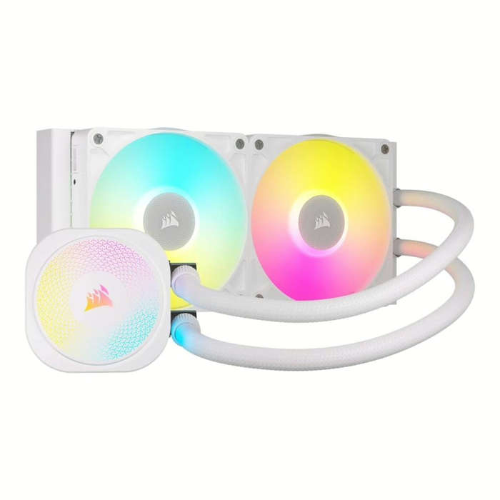 Corsair iCUE LINK TITAN 240 RX RGB AIO 12cm Liquid CPU Cooler White