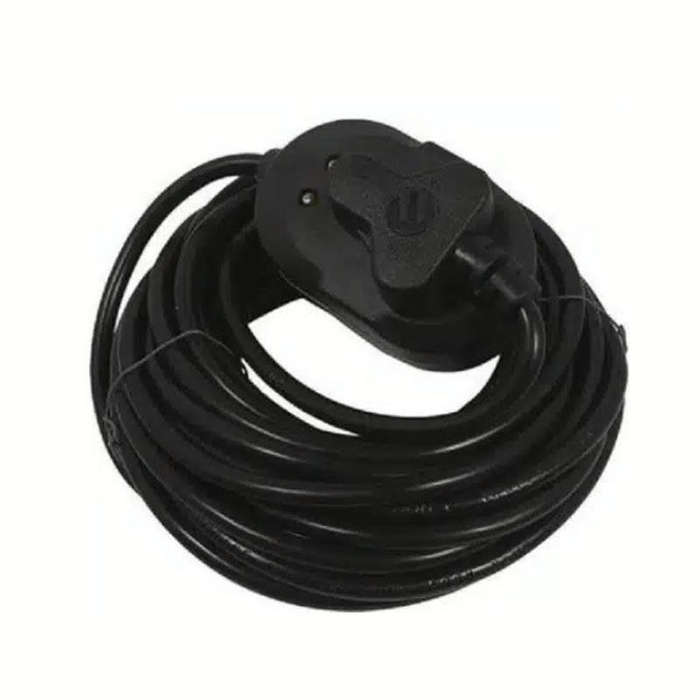 Ellies 2-way Light Duty Extension Cord 20m Black