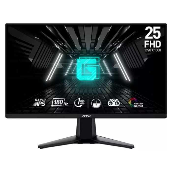 MSI G255F 24.5-inch 1920 x 1080p FHD 16:9 180Hz 1ms IPS LCD Monitor