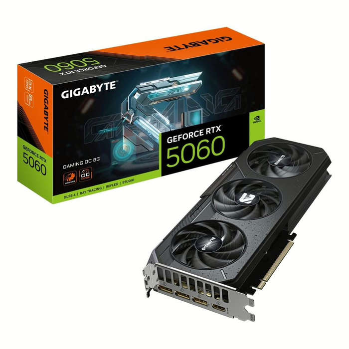 Gigabyte GeForce RTX 5060 Gaming OC 8GB GDDR7 Graphics Card