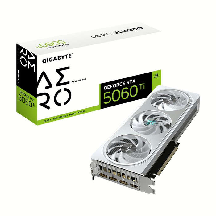 Gigabyte GeForce RTX 5060 Ti AERO OC 16G 16GB GDDR7 Graphics Card