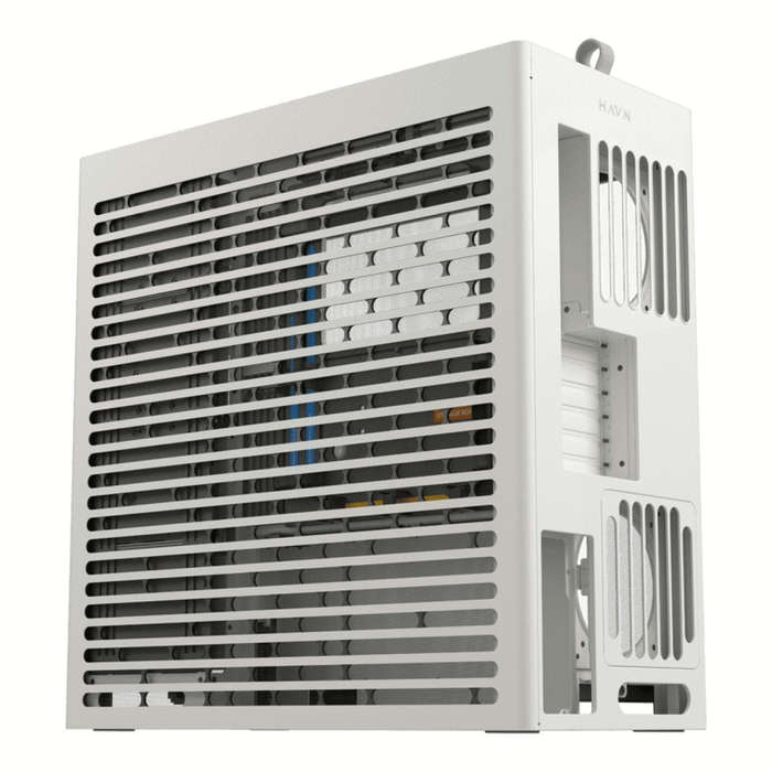 HAVN HS 420 Base Edition E-ATX Mid-Tower PC Case with Adjustable GPU Bracket White