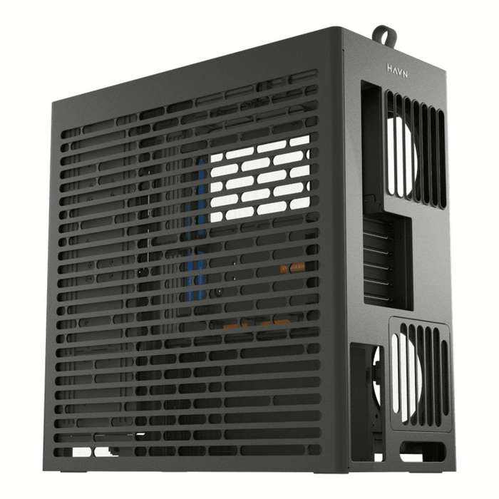 HAVN HS 420 Base Edition E-ATX Mid-Tower PC Case with Adjustable GPU Bracket Black