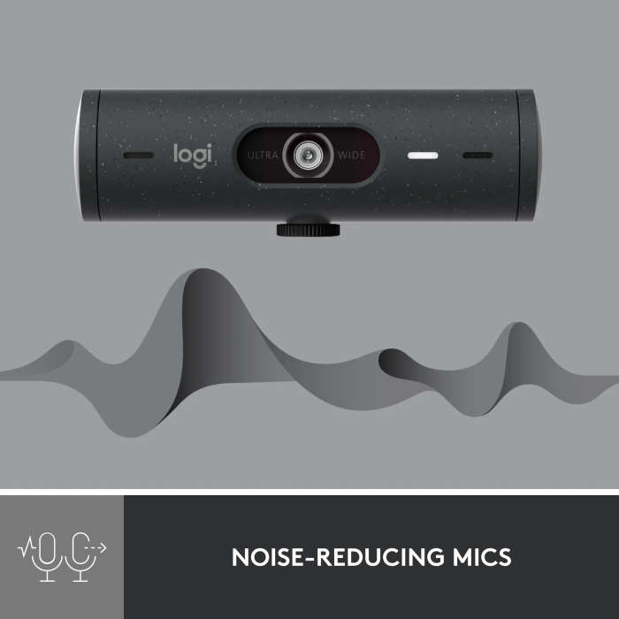 Logitech Webcam Brio 500 - GRAPHITE - USB - N/A - EMEA28 Webcam 2yr warranty