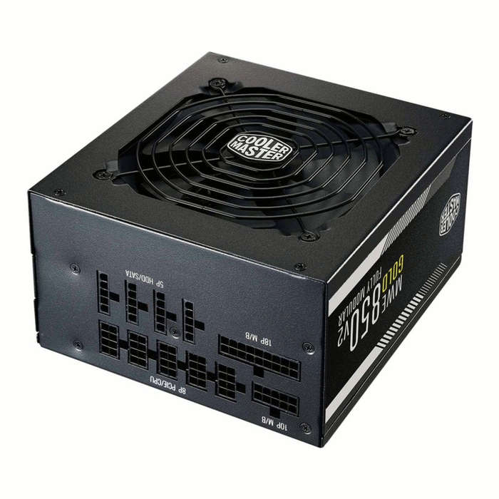 Cooler Master MWE Gold 850 V2 850W 80 Plus Gold Fully-Modular ATX Power Supply