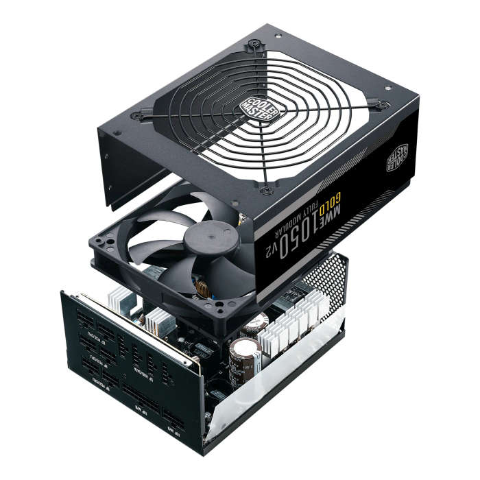 Cooler Master MWE Gold 1050W V2 ATX Full Modular Power Supply Black