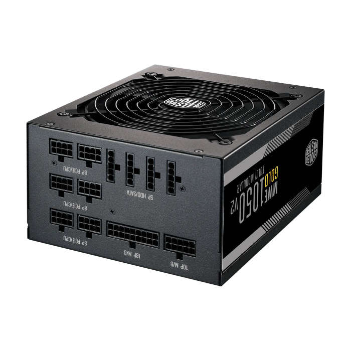 Cooler Master MWE Gold 1050W V2 ATX Full Modular Power Supply Black