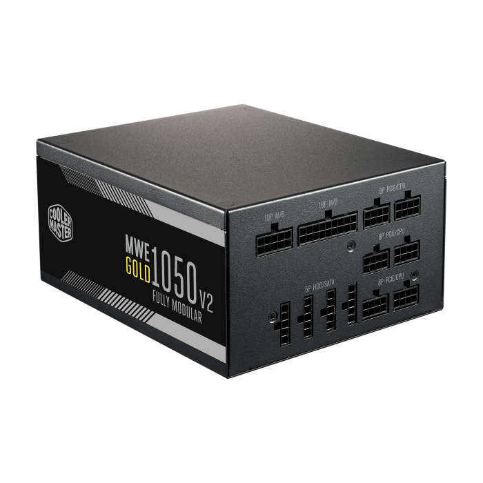 Cooler Master MWE Gold 1050W V2 ATX Full Modular Power Supply Black
