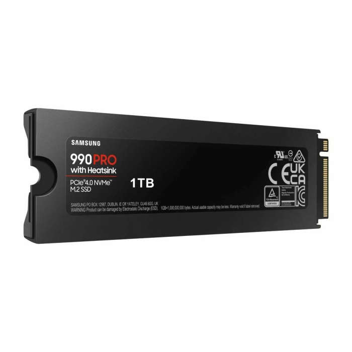 Samsung 990 PRO 1TB PCI Express 4.0 M.2 V-NAND MLC NVMe Internal SSD