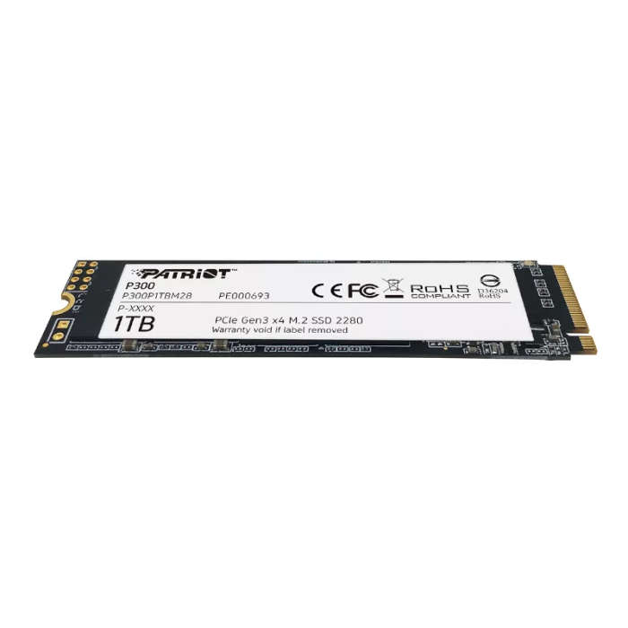 Patriot P300 M.2 1TB PCIe 3.0 NVMe Internal SSD
