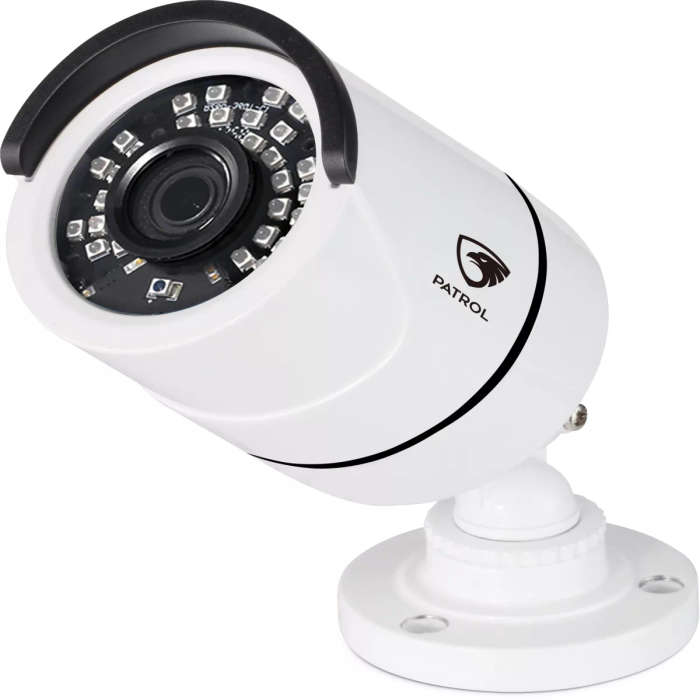 Patrol 1080P Bullet Camera White 
