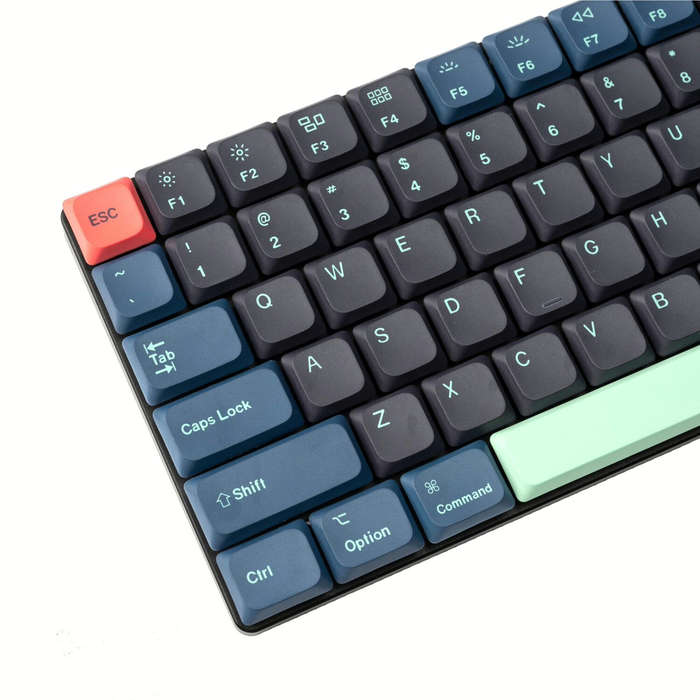 Keychron Low Profile Dye-Sub PBT LSA Full Set Keycap Set  Hacker Edition (133 Keys, PBT, Low P...
