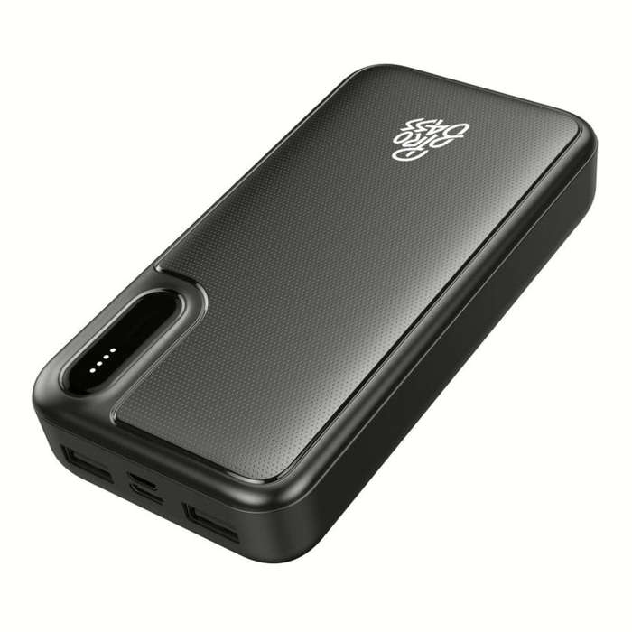 Pro Bass ChargeMax 20,000mAh Power Bank Black