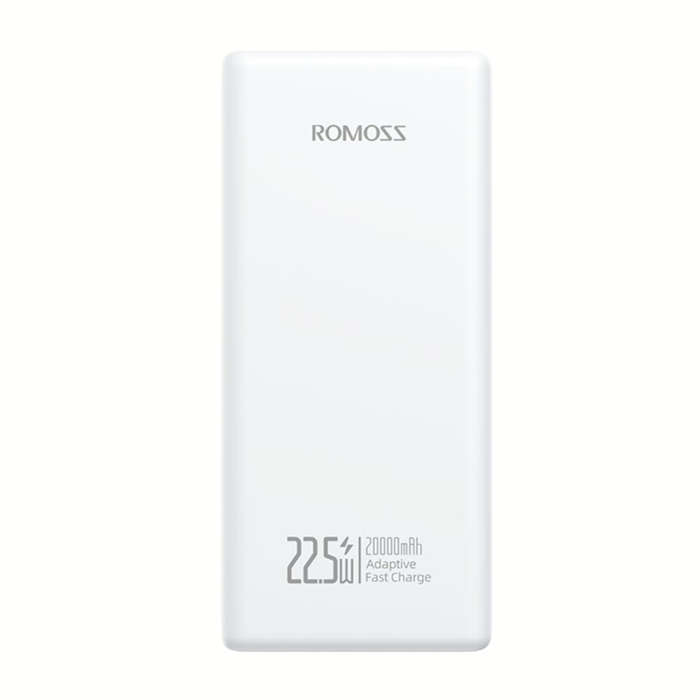 Romoss PRC20 20000mAh 22.5W Fast Charge Power Bank  White