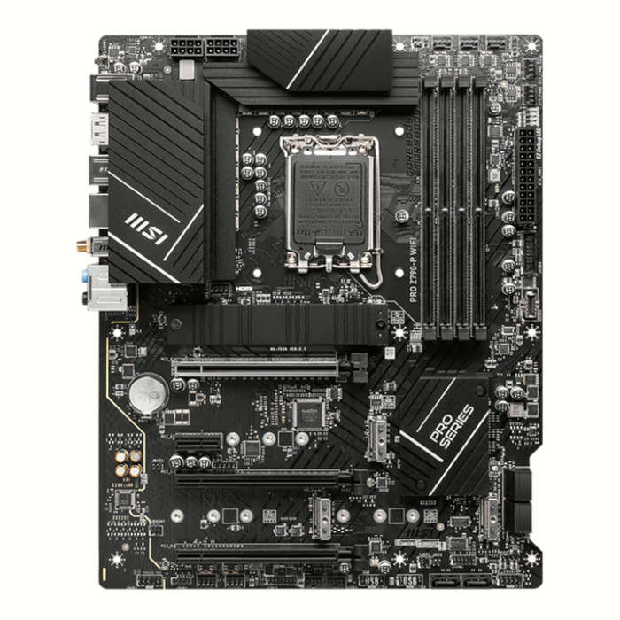 MSI PRO Z790-P WIFI Motherboard  Intel Z790, Wi-Fi 6E, DDR5, ATX