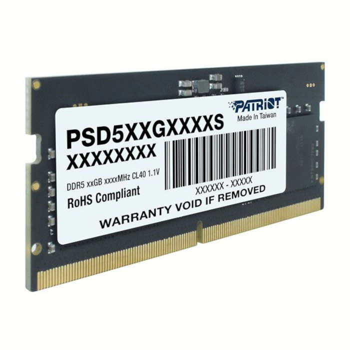 Patriot Signature Line 8GB 5600MHz DDR5 SODIMM Notebook Memory