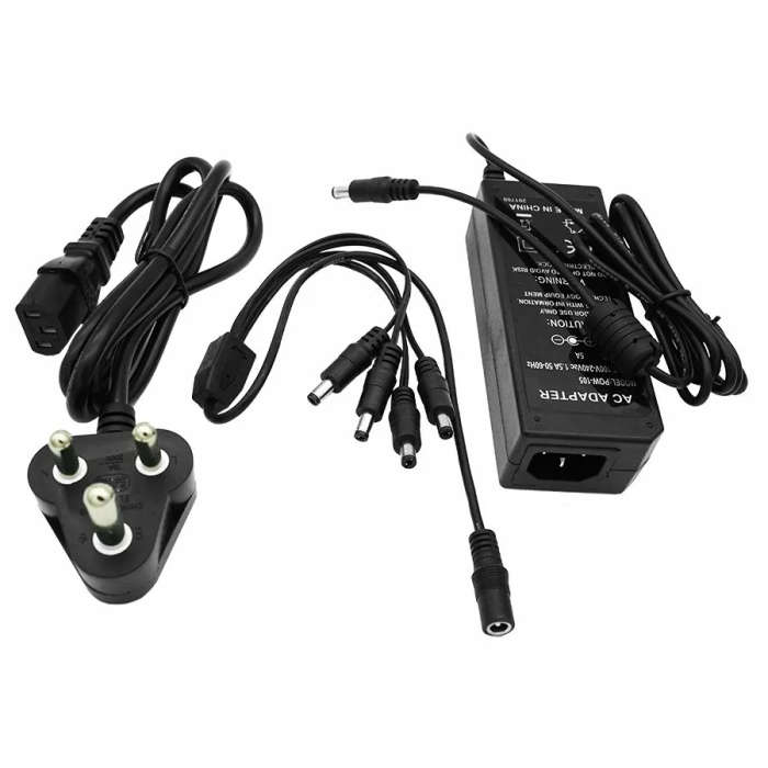 Scoop 12VDC 60W IEC Power Adapter with SA Cable