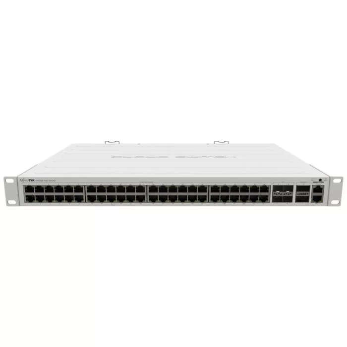Mikrotik Cloud Router Switch 48 Gigabit Ports 4 SFP+ 2 QSFP+ | CRS354-48G-4S+2Q+RM